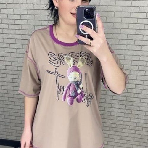 Футболка Shipi (S-L) 250104 beige (лето) Shipi 250104 beige