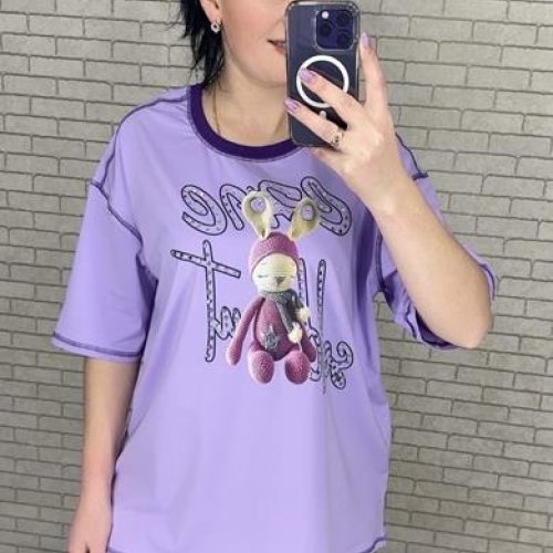 Футболка Shipi (S-L) 250104 lilac (лето) Shipi 250104 lilac