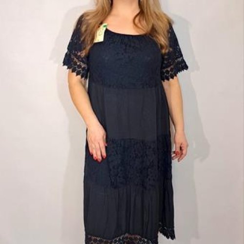 Платье Romeo life (52-56) 1920 black (лето) Romeo life 1920 black