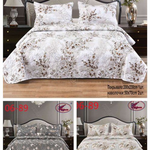 Покрывало Koloco (200*230) 06-89-286 beige (деми) Koloco 06-89-286 beige