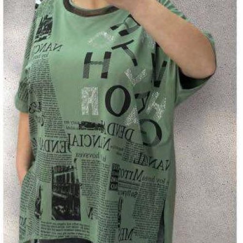 Туника G.L.S.A (54-58) 25319 green (лето) G.L.S.A 25319 green