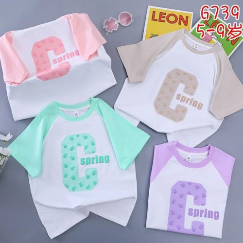 Футболка Фунтик (5-9) G730 white-lilac (лето) Фунтик G730 white-lilac