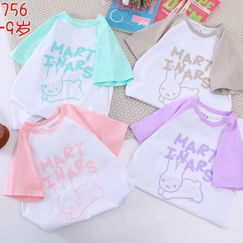 Футболка Фунтик (5-9) G756 white-pink (лето) Фунтик G756 white-pink