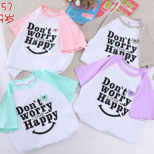 Футболка Фунтик (5-9) G757 white-pink (лето) Фунтик G757 white-pink