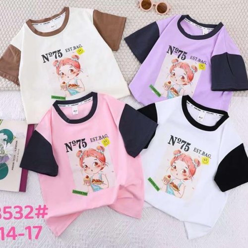 Футболка Фунтик (14-17) 8532 white-black (лето) Фунтик 8532 white-black