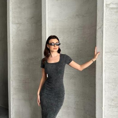 Платье Namik (S-L) NM10 grey (лето) Namik NM10 grey