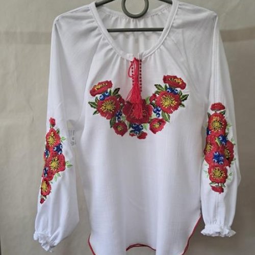 Вышиванка Proschenko (32-36) PR113 white (деми) Proschenko PR113 white