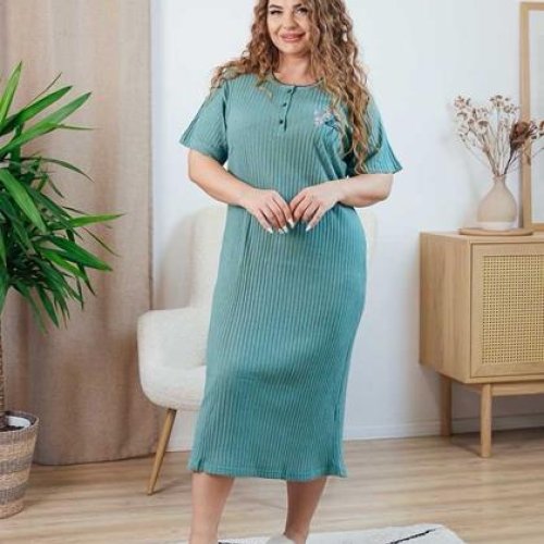 Туника Dra Gon (L-3XL) 6114 l.blue (лето) Dra Gon 6114 l.blue