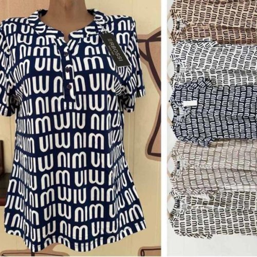Блузка Ileana (M-3XL) IL10 grey (лето) Ileana IL10 grey