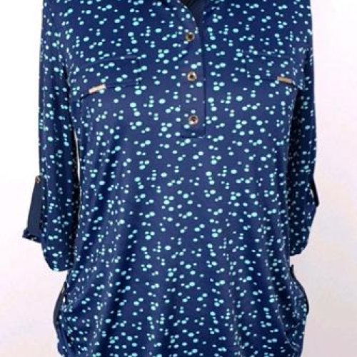 Блузка Ileana (54-56) IL75 navy (лето) Ileana IL75 navy