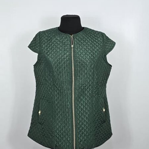 Жилетка Ileana (50-60) IL85 green (деми) Ileana IL85 green