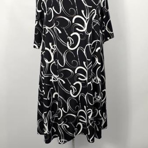 Платье Ileana (52-56) IL86 black (лето) Ileana IL86 black