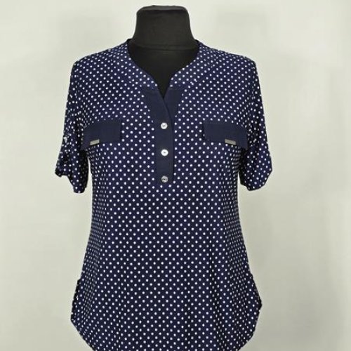Блузка Ileana (50-60) IL97 navy (лето) Ileana IL97 navy