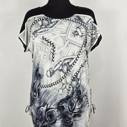 Туника Ileana (60-70) IL116 grey (лето) Ileana IL116 grey