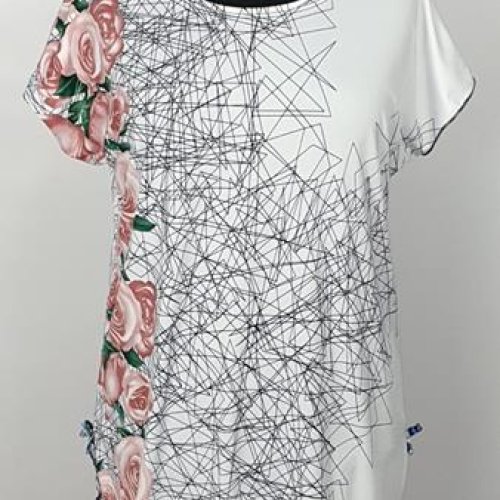 Туника Ileana (60-70) IL117 white (лето) Ileana IL117 white