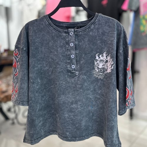 Футболка Major (S-L) 7300 grey (лето) Major 7300 grey