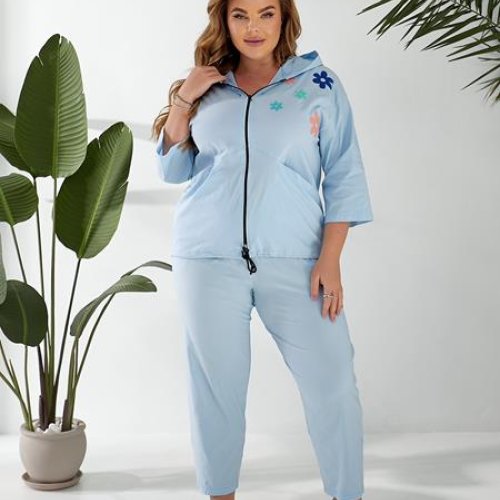 Костюм спорт BAT (54-58) 359 l.blue (лето) BAT 359 l.blue