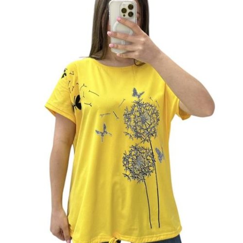 Футболка G.L.S.A (52-56) 25310 yellow (лето) G.L.S.A 25310 yellow