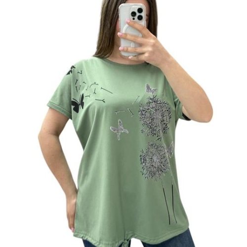 Футболка G.L.S.A (52-56) 25310 green (лето) G.L.S.A 25310 green
