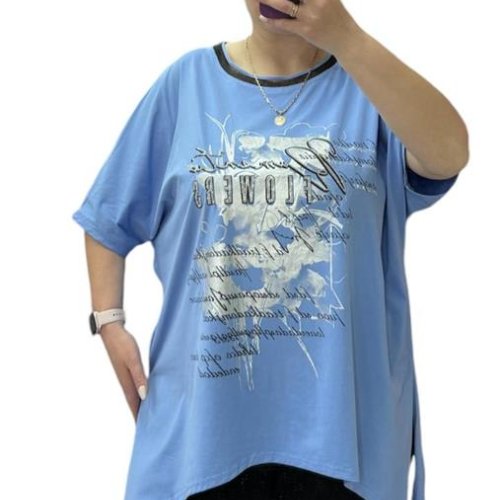 Футболка G.L.S.A (52-56) 25318 l.blue (лето) G.L.S.A 25318 l.blue