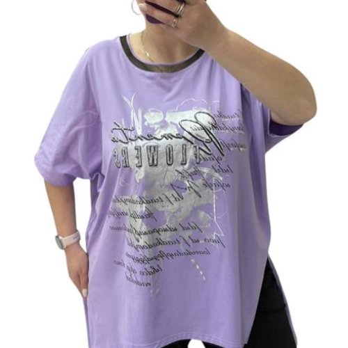 Футболка G.L.S.A (52-56) 25318 lilac (лето) G.L.S.A 25318 lilac