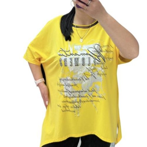 Футболка G.L.S.A (52-56) 25318 yellow (лето) G.L.S.A 25318 yellow