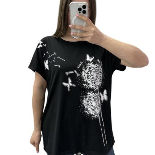 Футболка Ekvato (52-56) 25310 black (лето) Ekvato 25310 black