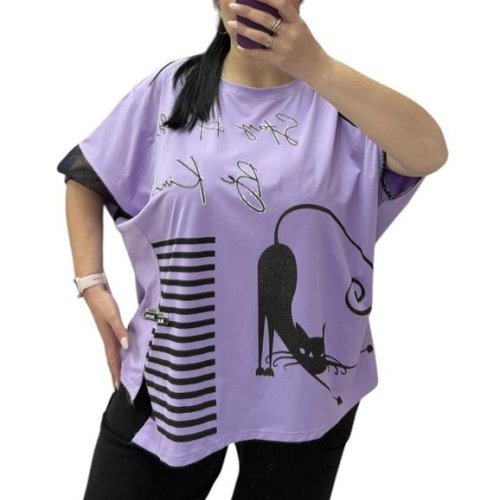 Футболка Ekvato (52-56) 25317 lilac (лето) Ekvato 25317 lilac