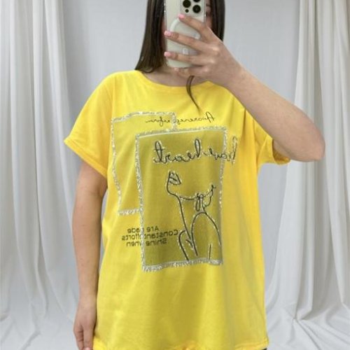 Футболка Ekvato (52-56) 25314 yellow (лето) Ekvato 25314 yellow