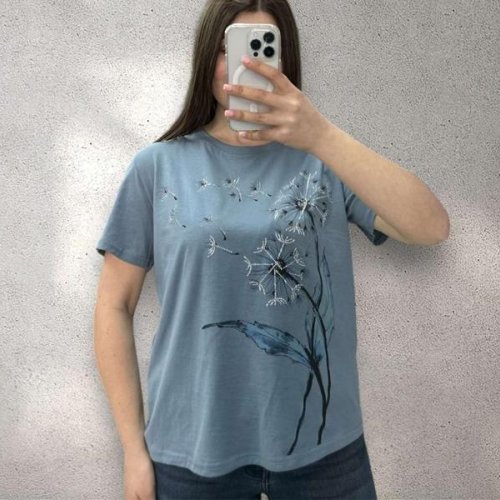 Футболка Ekvato (46-50) 25072 l.blue (лето) Ekvato 25072 l.blue