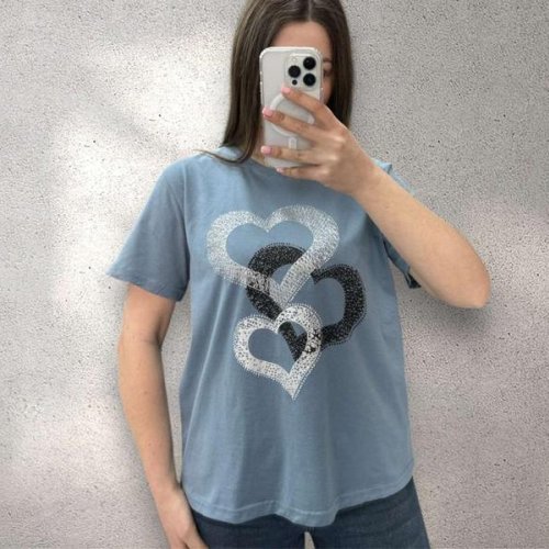 Футболка Ekvato (46-50) 25070 l.blue (лето) Ekvato 25070 l.blue