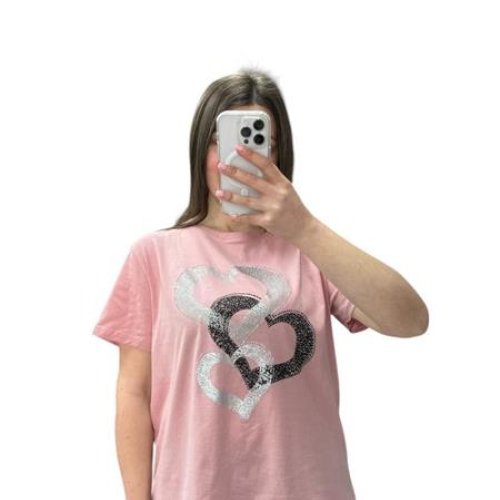 Футболка Ekvato (46-50) 25070 pink (лето) Ekvato 25070 pink