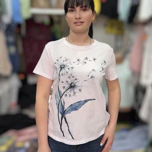 Футболка LeVisha (46-50) 25072 white (лето) LeVisha 25072 white