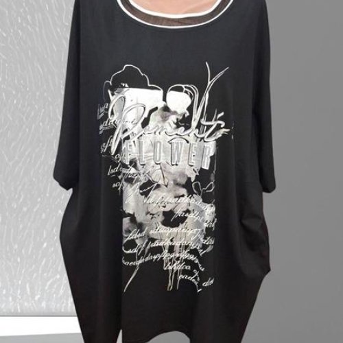 Футболка LeVisha (52-56) 25318 black (лето) LeVisha 25318 black