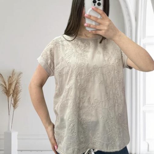 Футболка Novetly Store (48-56) 25042 beige (лето) Novetly Store 25042 beige