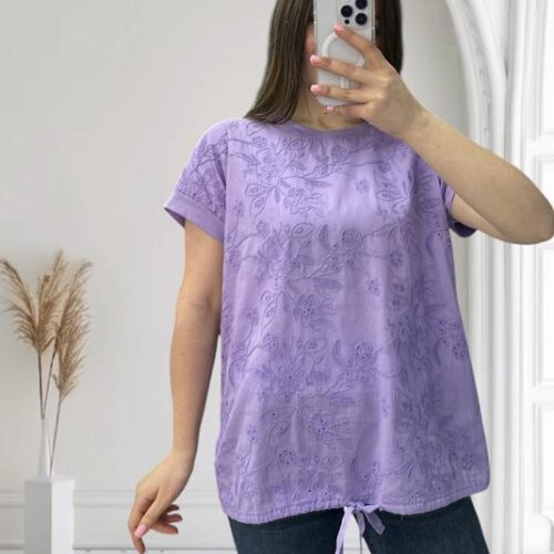 Футболка Novetly Store (48-56) 25042 lilac (лето) Novetly Store 25042 lilac