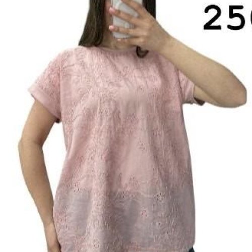 Футболка Novetly Store (48-56) 25042 pink (лето) Novetly Store 25042 pink