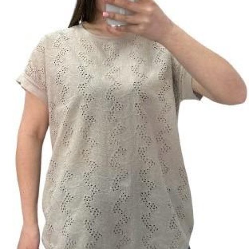 Футболка Novetly Store (48-56) 25047 beige (лето) Novetly Store 25047 beige
