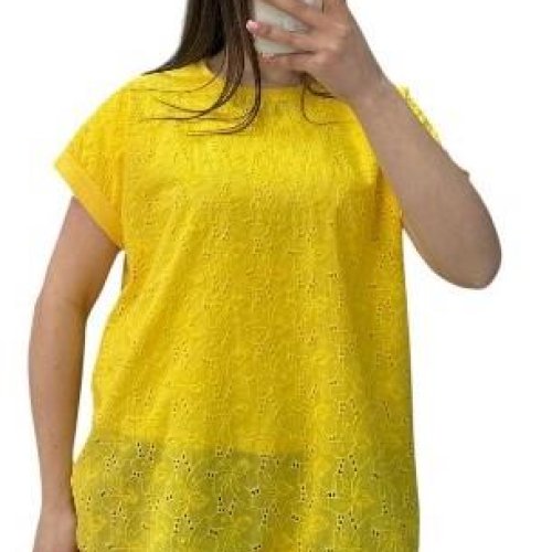 Футболка Novetly Store (48-56) 25047 yellow (лето) Novetly Store 25047 yellow