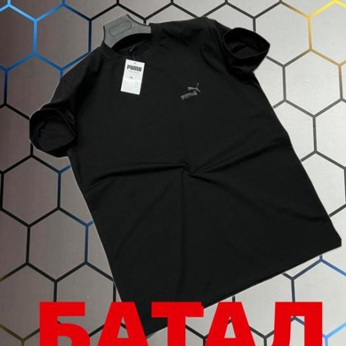 Футболка Alex Clothes (2XL-6XL) 3723 black (лето) Alex Clothes 3723 black