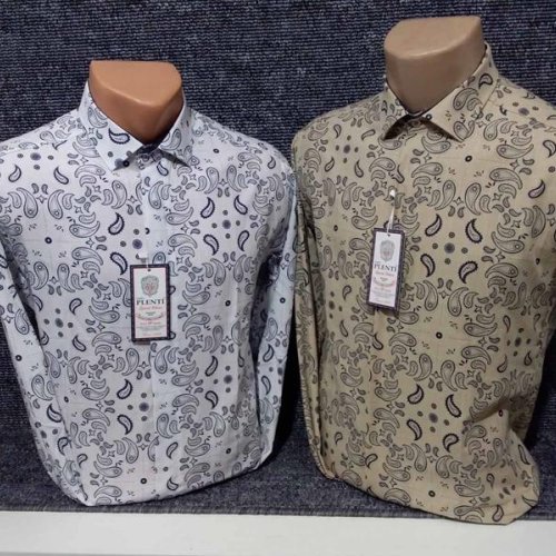 Рубашка Mary Poppins (3XL-5XL) 4467 brown (деми) Mary Poppins 4467 brown
