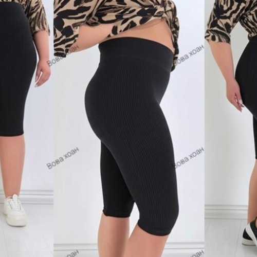 Бриджи Hoan (4XL-8XL) 510-3 black (лето) Hoan 510-3 black