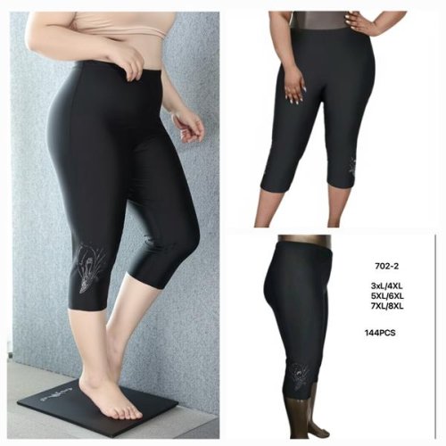 Бриджи Hoan (3XL-8XL) 702-2 black (лето) Hoan 702-2 black
