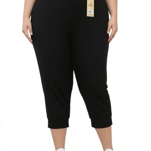 Бриджи Hoan (3XL-7XL) HN423 black (лето) Hoan HN423 black
