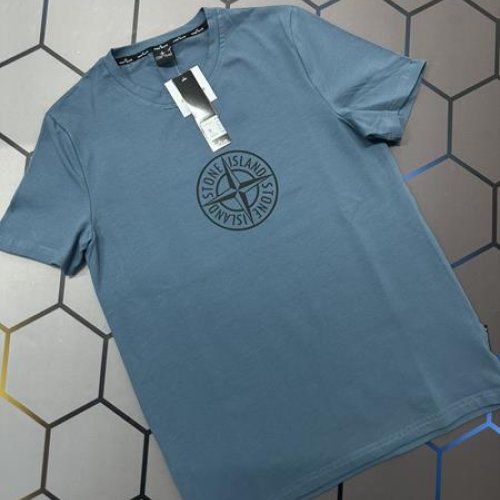 Футболка Alex Clothes (S-2XL) 4079 l.blue (лето) Alex Clothes 4079 l.blue