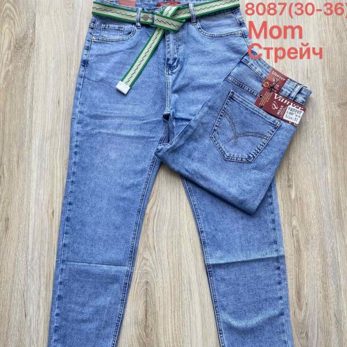 Джинсы Vanver (30-36) 8087 blue (деми) Vanver 8087 blue