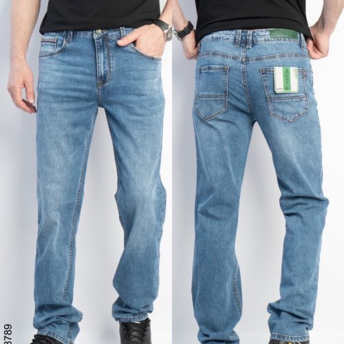 Джинсы Vanda (30-38) 8789 blue (деми) Vanda 8789 blue