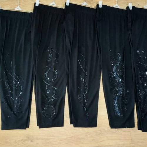 Бриджи Acheal (7XL-10XL) A51 black (лето) Acheal A51 black