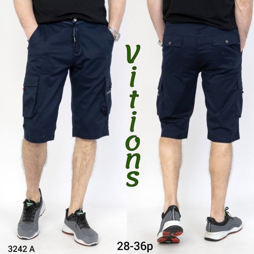 Шорты God Baron (28-36) 3242 A blue (лето) God Baron 3242 A blue