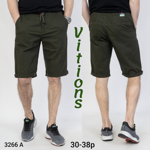 Шорты God Baron (30-38) 3266 A green (лето) God Baron 3266 A green